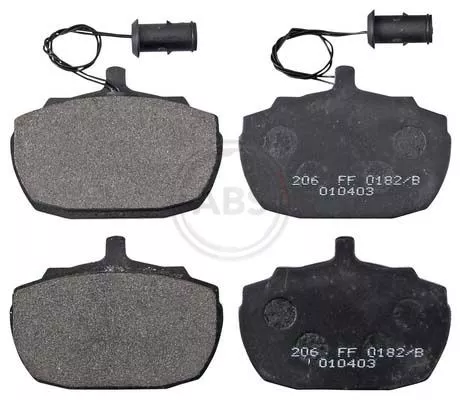 ABS Brake Pad Set, disc brake (36581)