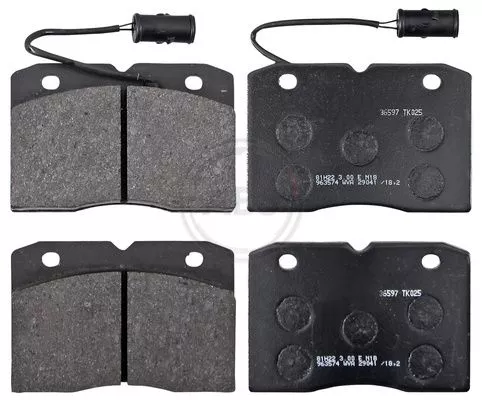 ABS Brake Pad Set, disc brake (36597)