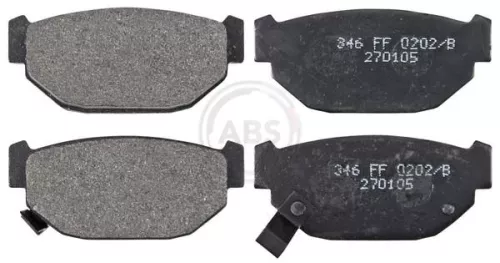 ABS Brake Pad Set, disc brake (36614)