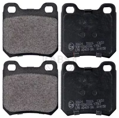ABS Brake Pad Set, disc brake (36624)