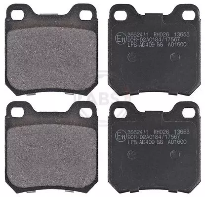 ABS Brake Pad Set, disc brake (36624/1)