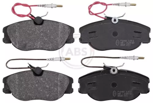 ABS Brake Pad Set, disc brake (36628)
