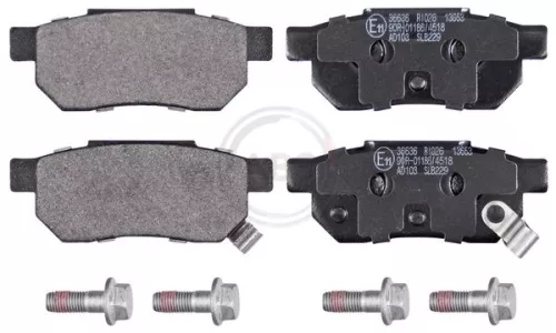ABS Brake Pad Set, disc brake (36636)