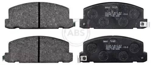 ABS Brake Pad Set, disc brake (36663)