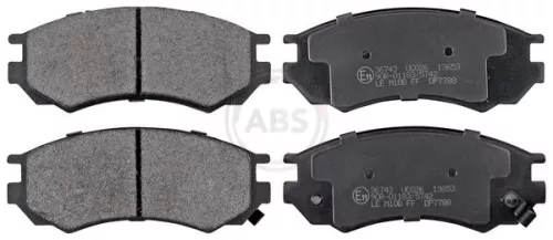 ABS Brake Pad Set, disc brake (36743)