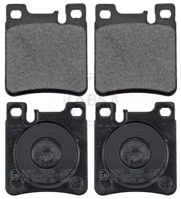 ABS Brake Pad Set, disc brake (36787)