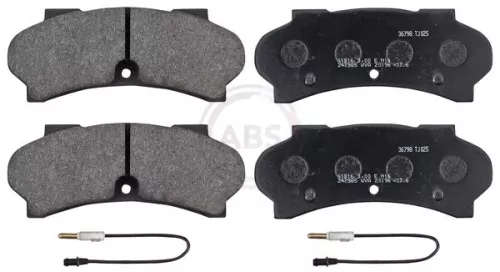 ABS Brake Pad Set, disc brake (36798)