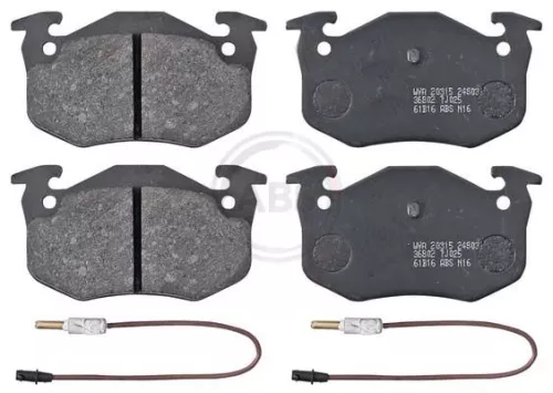 ABS Brake Pad Set, disc brake (36802)