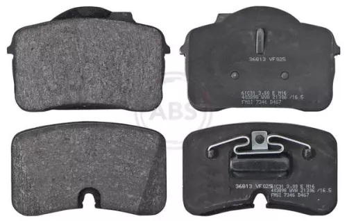 ABS Brake Pad Set, disc brake (36813)