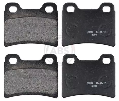 ABS Brake Pad Set, disc brake (36814)