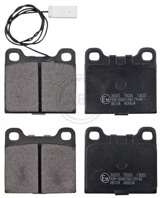 ABS Brake Pad Set, disc brake (36820)