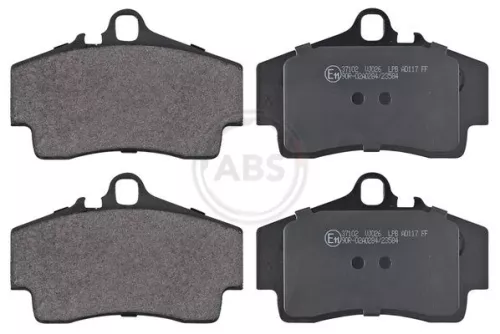 ABS Brake Pad Set, disc brake (37102)