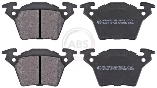 ABS Brake Pad Set, disc brake (37104)