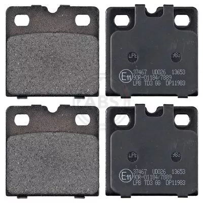 ABS Brake Pad Set, disc parking brake (37467)