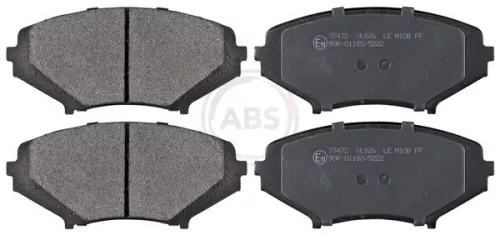 ABS Brake Pad Set, disc brake (37472)