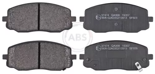 ABS Brake Pad Set, disc brake (37474)