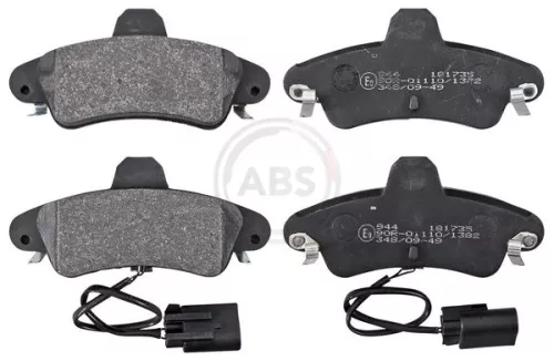ABS Brake Pad Set, disc brake (37498)