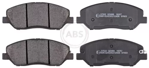 ABS Brake Pad Set, disc brake (37522)