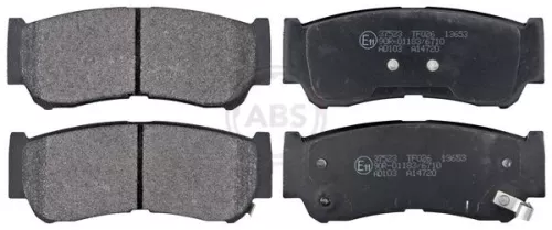 ABS Brake Pad Set, disc brake (37523)