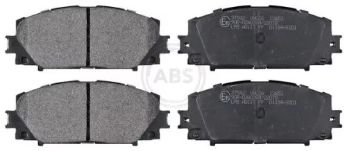 ABS Brake Pad Set, disc brake (37542)