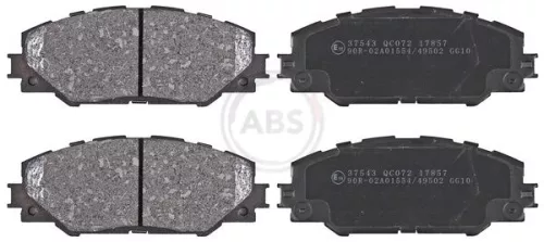 ABS Brake Pad Set, disc brake (37543)