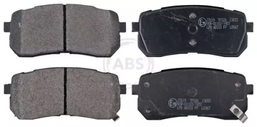 ABS Brake Pad Set, disc brake (37619)