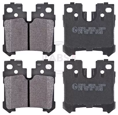 ABS Brake Pad Set, disc brake (37653)