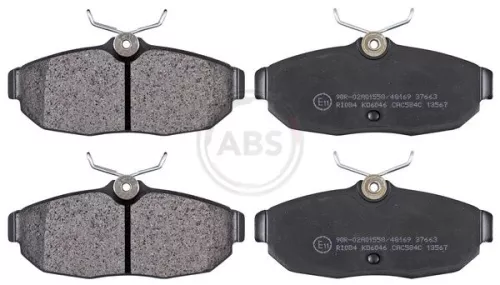 ABS Brake Pad Set, disc brake (37663)