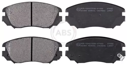 ABS Brake Pad Set, disc brake (37682)