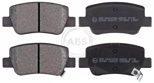 ABS Brake Pad Set, disc brake (37737)