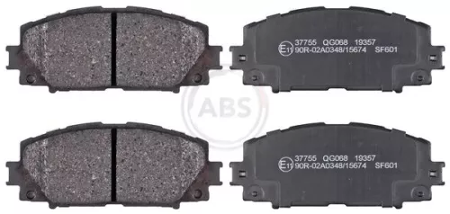 ABS Brake Pad Set, disc brake (37755)