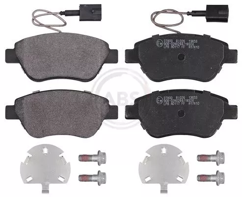 ABS Brake Pad Set, disc brake (37800)