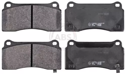 ABS Brake Pad Set, disc brake (37856)