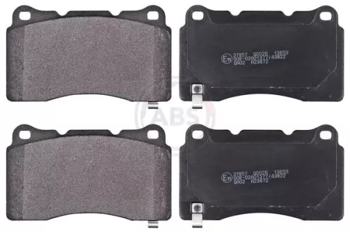 ABS Brake Pad Set, disc brake (37857)