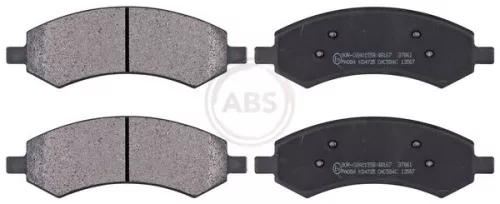 ABS Brake Pad Set, disc brake (37861)