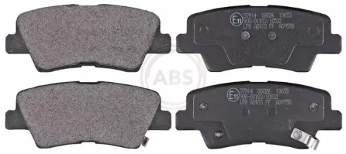 ABS Brake Pad Set, disc brake (37914)