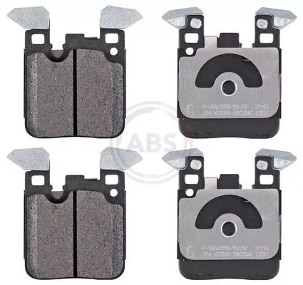 ABS Brake Pad Set, disc brake (37953)