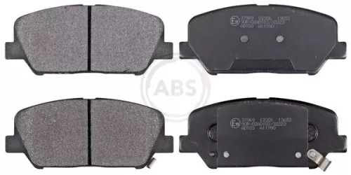 ABS Brake Pad Set, disc brake (37969)