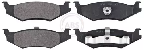 ABS Brake Pad Set, disc brake (38512)