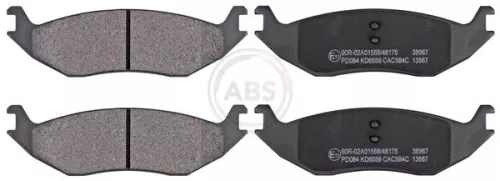 ABS Brake Pad Set, disc brake (38967)