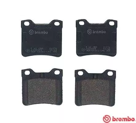 ABS Brake Pad Set, disc brake (61058)