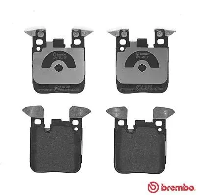 ABS Brake Pad Set, disc brake (P 06 087)