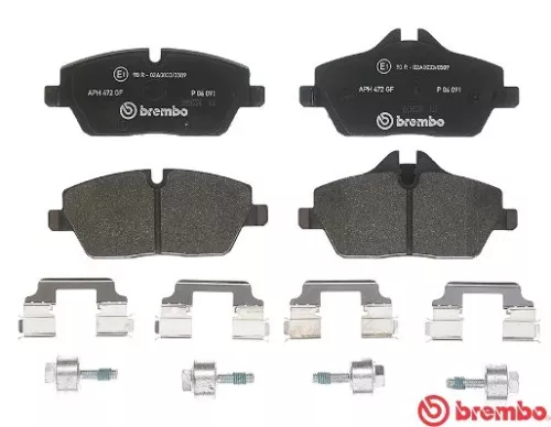 ABS Brake Pad Set, disc brake (P 06 091)