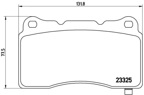 ABS Brake Pad Set, disc brake (P 09 004E)