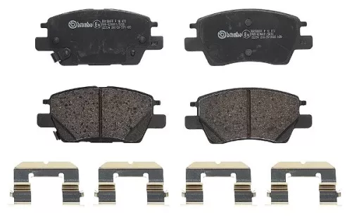 ABS Brake Pad Set, disc brake (P 10 073)