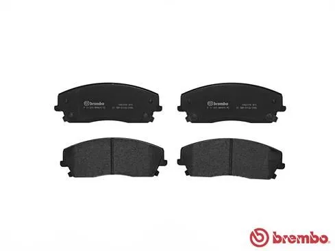 ABS Brake Pad Set, disc brake (P 11 019)