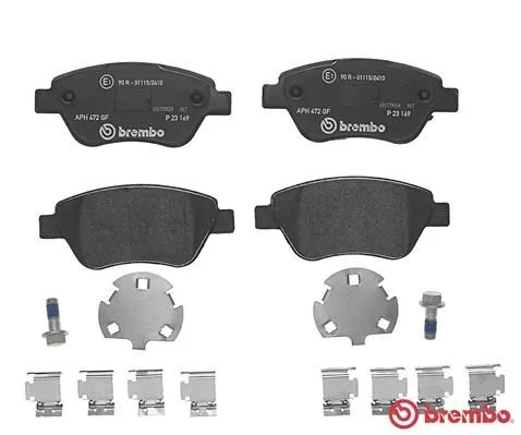 ABS Brake Pad Set, disc brake (P 23 169)