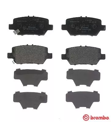 ABS Brake Pad Set, disc brake (P 28 078)