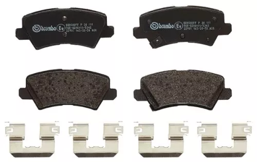 ABS Brake Pad Set, disc brake (P 30 111)