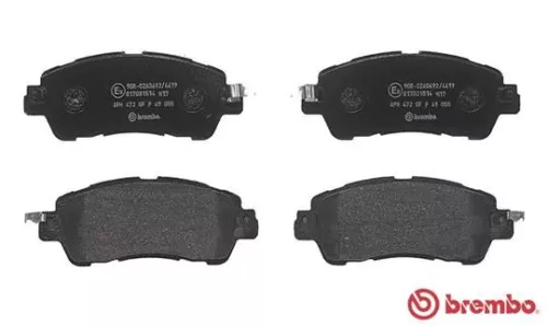 ABS Brake Pad Set, disc brake (P 49 055)